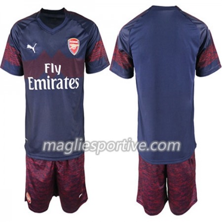 Completo Calcio Arsenal Bambino Divisa Trasferta 2018/2019